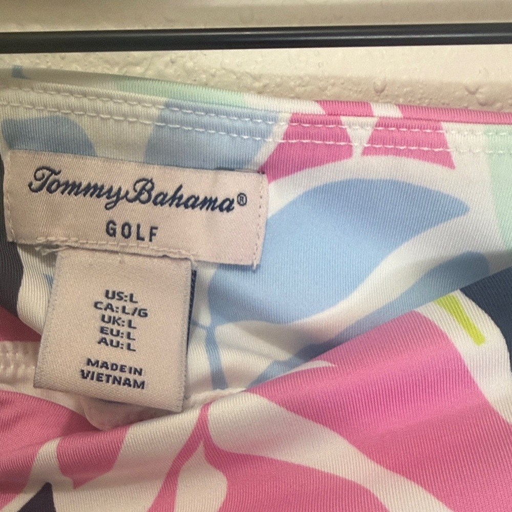 Tommy Bahama Golf Colorful Leaf Print Women's Skirt, Size L - Picture 2 of 4